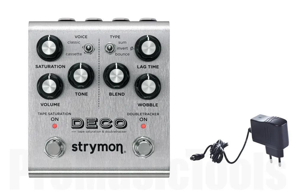 Strymon Deco V2 incl. Strymon 9V 667mA Power Supply - Bundle Set Prix Choc