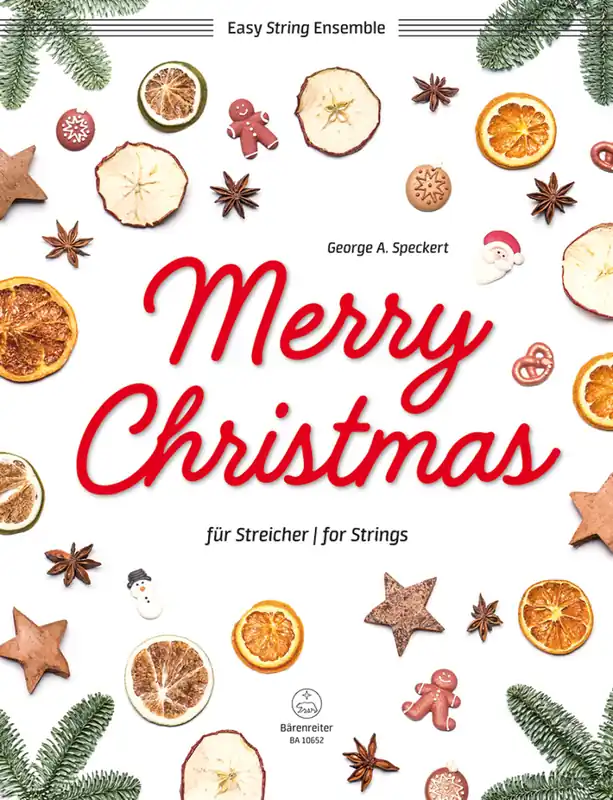 Must-Have Baerenreiter Verlag Merry Christmas for Strings - Speckert - String Ensemble - Score/Parts
