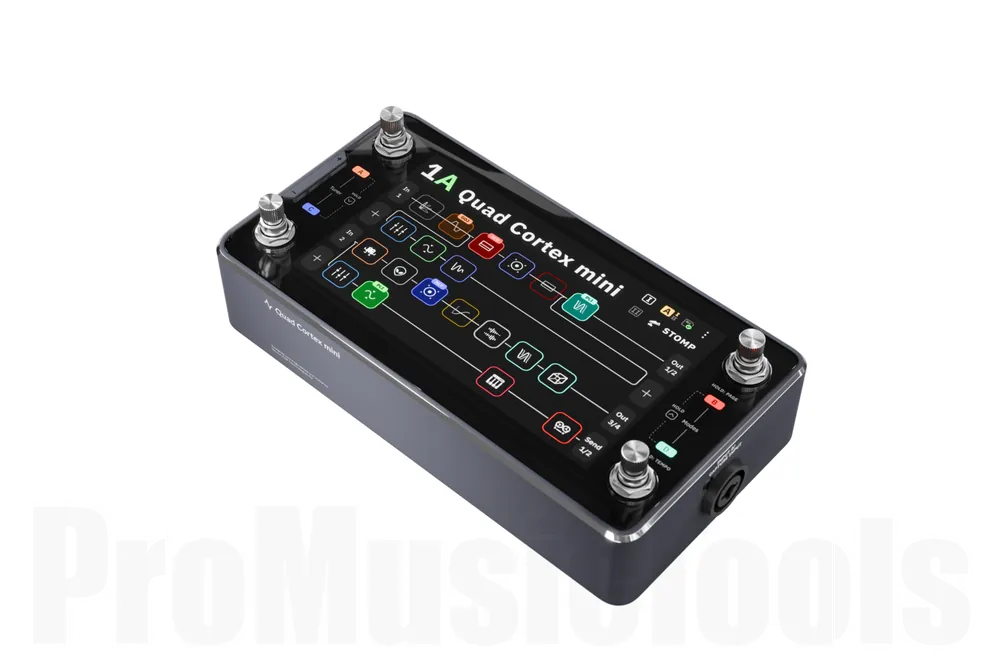 Dernière Chance Neural DSP Quad Cortex Mini inkl. TIE THP-580 Studio Headphones - Bundle Set