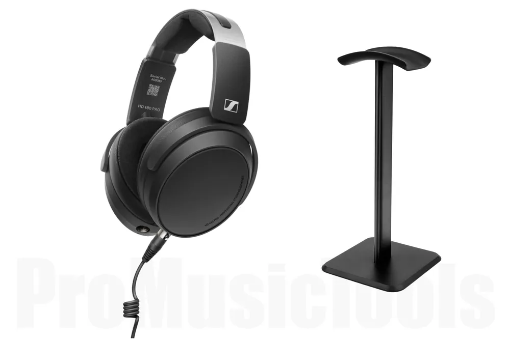 Prix Cassé Sennheiser HD 480 PRO inkl. Headphone Stand - Bundle Set