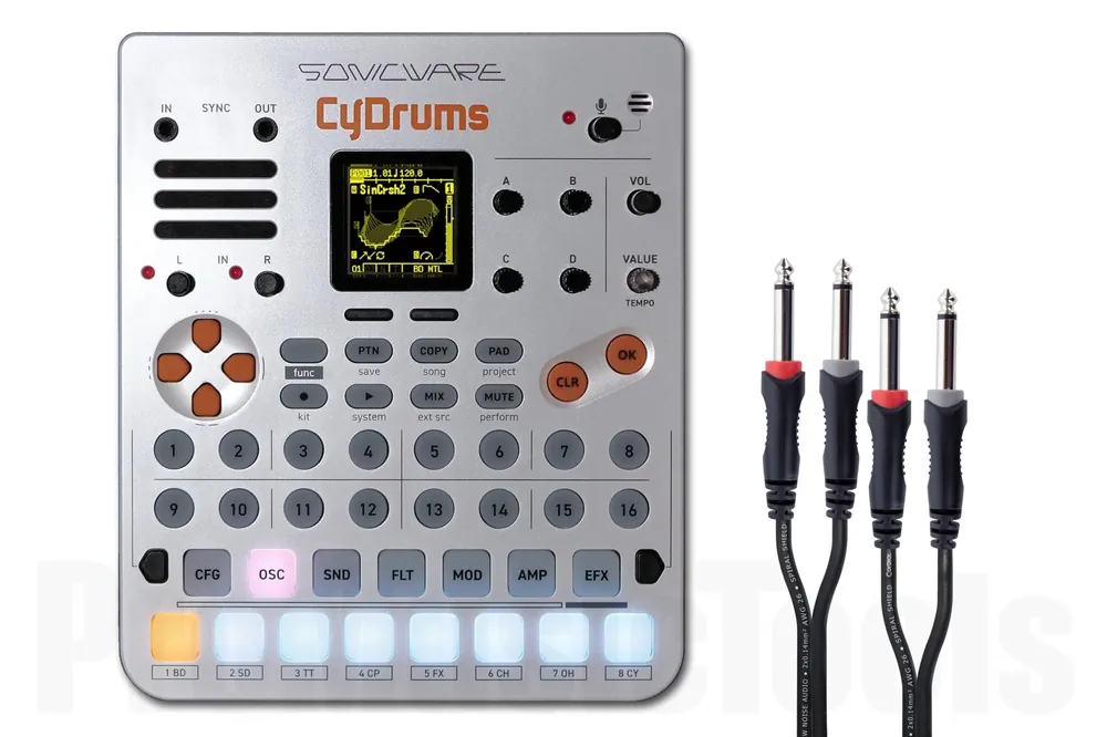 Offre Spéciale Sonicware CyDrums inkl. Cordial EU 3 PP - Bundle Set