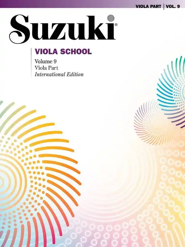 Commander Vite Summy-Birchard Suzuki Viola School, Volume 9 (International Edition) - Suzuki - Viola - Book