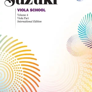 Summy-Birchard Suzuki Viola School, Volume 4 (International Edition) - Suzuki - Viola - Book/CD Acheter En Ligne