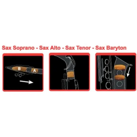 Prix Promo Saxmute - Sourdine de travail pour saxophone soprano 1 bocal