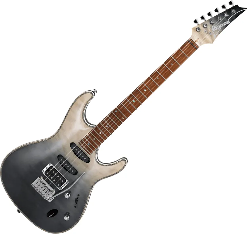 Retour Gratuit Ibanez SA360NQM BMG Standard - black mirage gradation low gloss