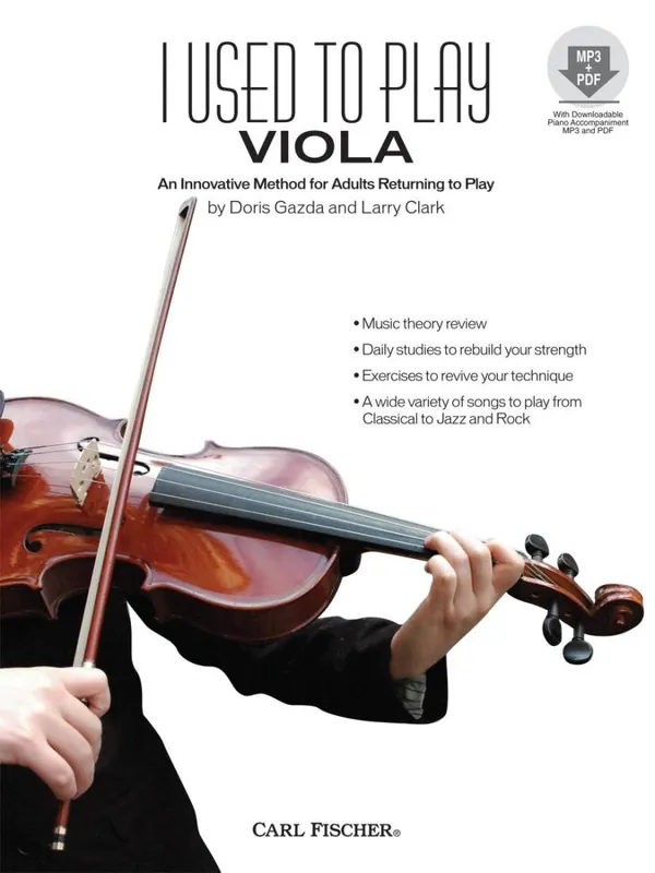Offre Spéciale Carl Fischer I Used To Play Viola - Clark/Gazda - Book/Media Online