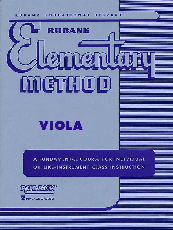 Rubank Publications Rubank Elementary Method - Ward - Viola - Book Dernière Chance