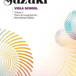 Summy-Birchard Suzuki Viola School, Volume 4 (International Edition) - Suzuki - Piano Accompaniment - Book Vente Directe