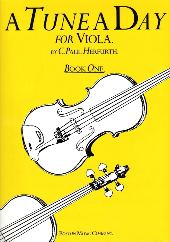 Super Prix Boston Music Company A Tune a Day, Book 1 - Herfurth - Viola - Book
