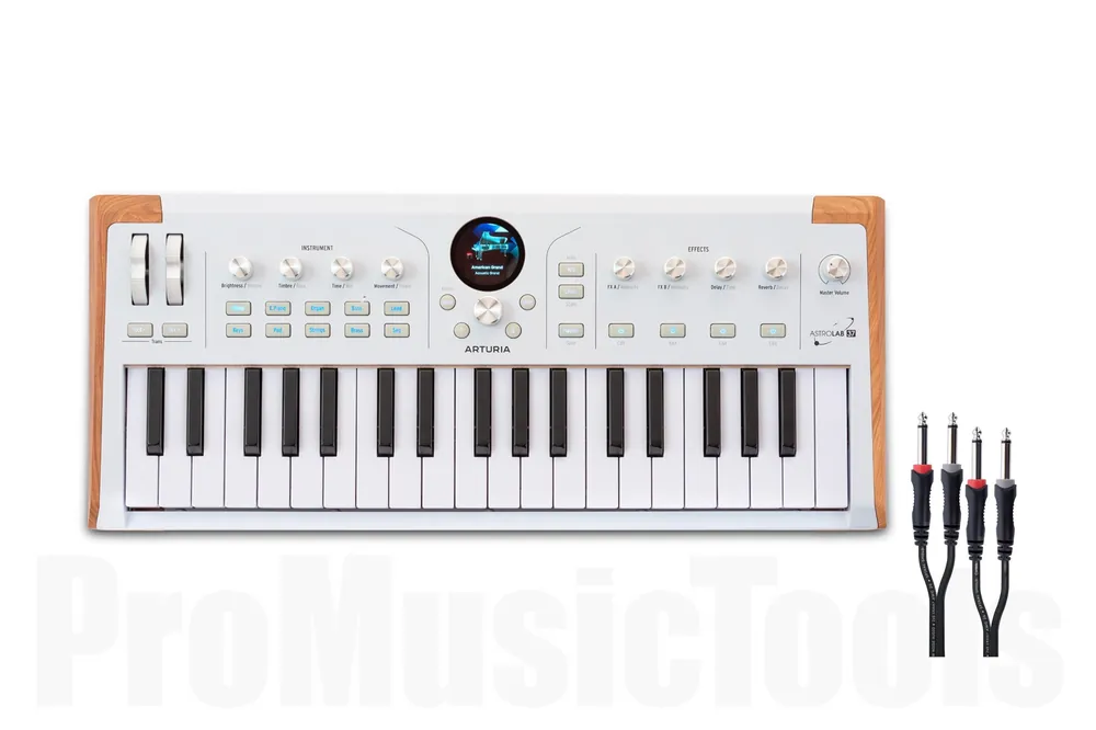 Dernière Chance Arturia AstroLab 37 inkl. Cordial EU 3 PP - Bundle Set