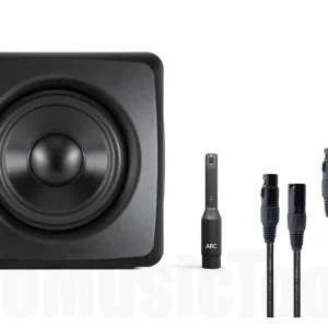 Prix Réduit IK Multimedia iLoud Sub inkl. 2x Cordial EM 10 FM - Bundle Set