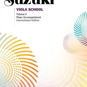Summy-Birchard Suzuki Viola School, Volume 6 (International Edition) - Suzuki - Piano Accompaniment - Book Meilleur Prix