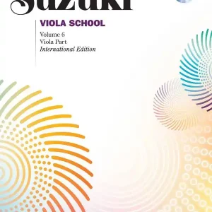 Summy-Birchard Suzuki Viola School, Volume 6 (International Edition) - Suzuki - Viola - Book/CD Offre Exclusive