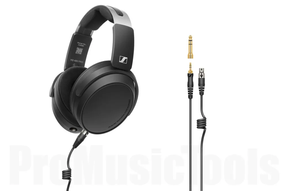 Sennheiser HD 480 PRO inkl. HD 480/490 PRO Cable (1,8m) - Bundle Set Offre Du Jour