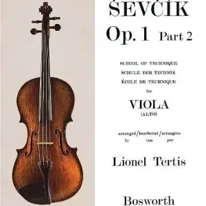 Achetez Aujourd'hui Bosworth Music GmbH Sevcik for Viola Opus 1, Part 2 School of Technique - Sevcik/Tertis - Viola - Book
