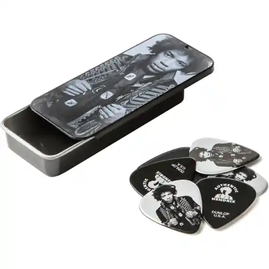 Super Prix Boite de 6 mediator Dunlop jimi Hendrix Mankowitz