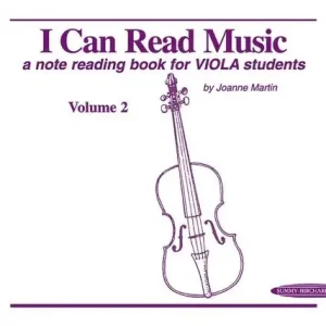Prix Bas Summy-Birchard I Can Read Music, Volume 2 - Martin - Viola - Book