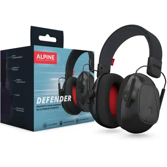 Alpine defender casque antibruit Certifié