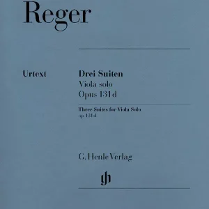 G. Henle Verlag Three Suites op. 131d for Viola solo - Reger/Beyer - Solo Viola - Book Vente Directe
