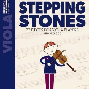 Quantité Limitée Boosey & Hawkes Stepping Stones - Colledge/Colledge - Viola Part - Book/CD