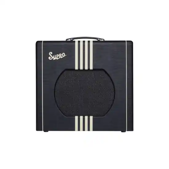 Supro Delta King 12 black and cream Nouvelle Collection