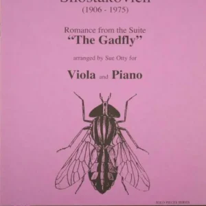 SJ Music Romance (from the Suite ‘‘The Gadfly‘‘) - Shostakovich/Otty - Viola/Piano - Book Achat Immédiat