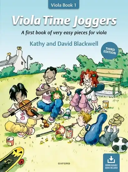 Prix Réduit Oxford University Press Viola Time Joggers (Third edition) - Blackwell/Blackwell - Viola - Book/Audio Online