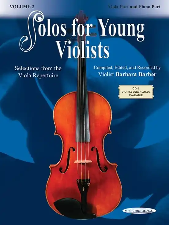 Summy-Birchard Solos for Young Violists, Volume 2 Selections from the Viola Repertoire - Barber - Viola/Piano - Book Offre Exclusive