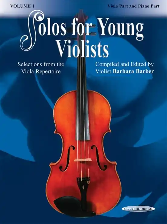 Summy-Birchard Solos for Young Violists, Volume 1 Selections from the Viola Repertoire - Barber - Viola/Piano - Book Solde