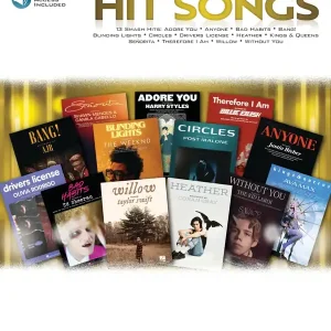 Hal Leonard Hit Songs Instrumental Play-Along - Viola - Book/Audio Online Top Vente