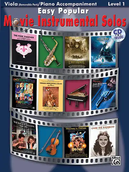 Prix Cassé Alfred Publishing Easy Popular Movie Instrumental Solos - Galliford - Viola/Piano Accompaniment - Book/CD