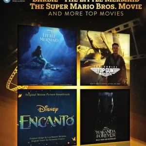 Hal Leonard Songs from Barbie, The Little Mermaid, The Super Mario Bros. Movie, and More Top Movies - Viola Play-Along - Book/Audio Online Dernier Modèle