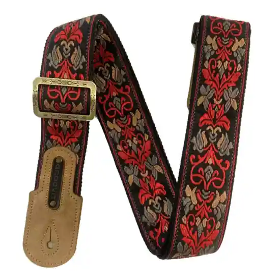 Groovit SAngle guitare Jacquard rouge andaloux - Lordel musique Vente Flash