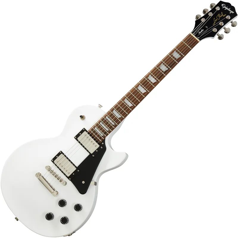 Epiphone EILTAWNH1 Les Paul Studio Alpine White Prix Bas