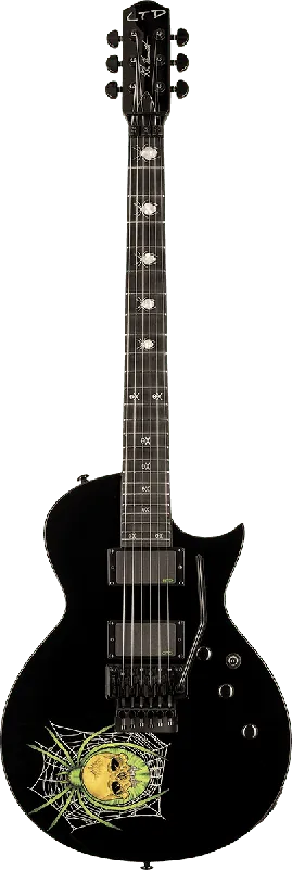 LTD KH3-BLK Kirk Hammet Graphic KH-3 Spider Black 30th Promotion Saisonnière