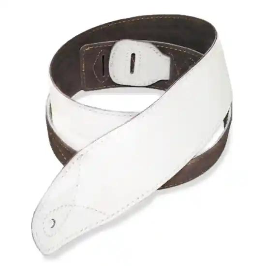 Meilleur Choix Sangle Soldier cuir blanc artique surpiqué