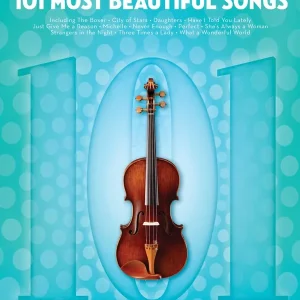Produit De Marque Hal Leonard 101 Most Beautiful Songs - Viola - Book