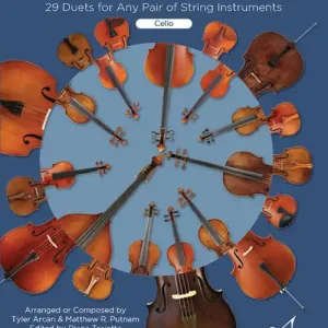 Excelcia Music Publishing Adaptable Duets for Cello - Arcari/Putham/Traietta - Cello - Book Bon Marché