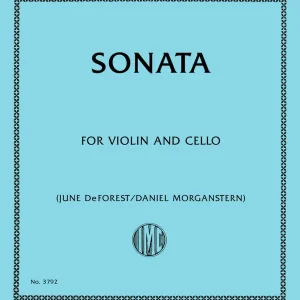 Usine Directe International Music Company Sonata - Ravel - Violin/Cello - Book