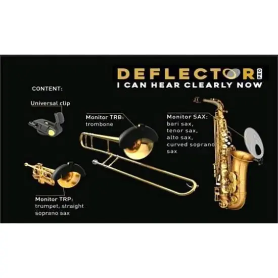 JazzLab DEFLECTOR-PRO - Réflecteur de son pour Saxo, Trompette et Trombone Soldes