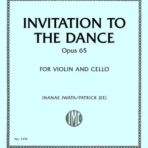 International Music Company Invitation to the Dance, Op. 65 - Weber - Violin/Cello - Book Promotion Saisonnière