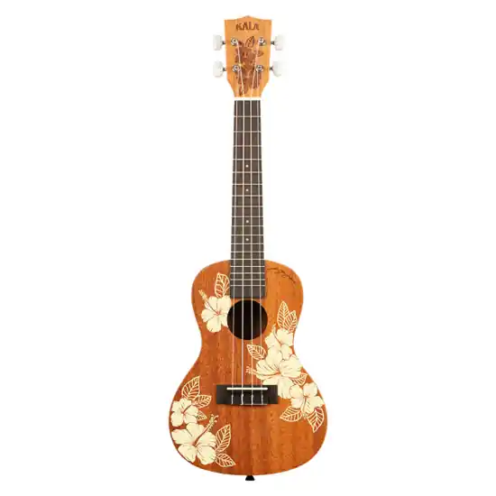 Livraison Express Kala Ukulele concert hibiscus + housse