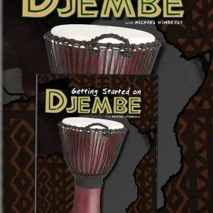 Hudson Music Getting Started on Djembe - Wimberly - Book/Video Online Paiement Sécurisé