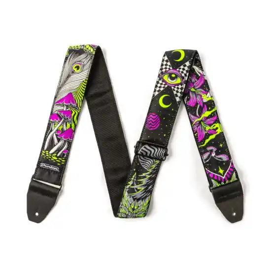 Sangle guitare Dunlop Jacquard Night Trip Prix Bas