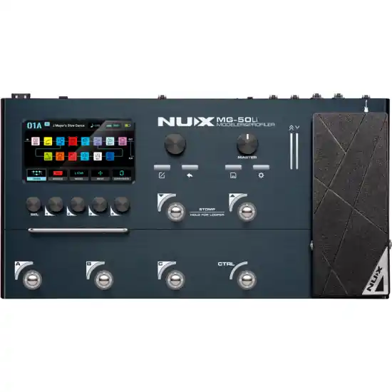 Nouvelle Collection Nux MG50LI-DB multi-effets guitare et basse