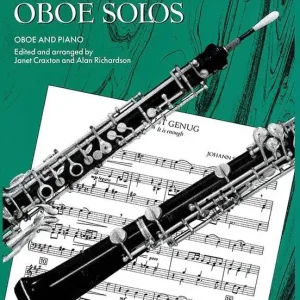 Faber Music First Book of Oboe Solos - Craxton/Richardson - Oboe/Piano - Book Satisfait Ou Remboursé
