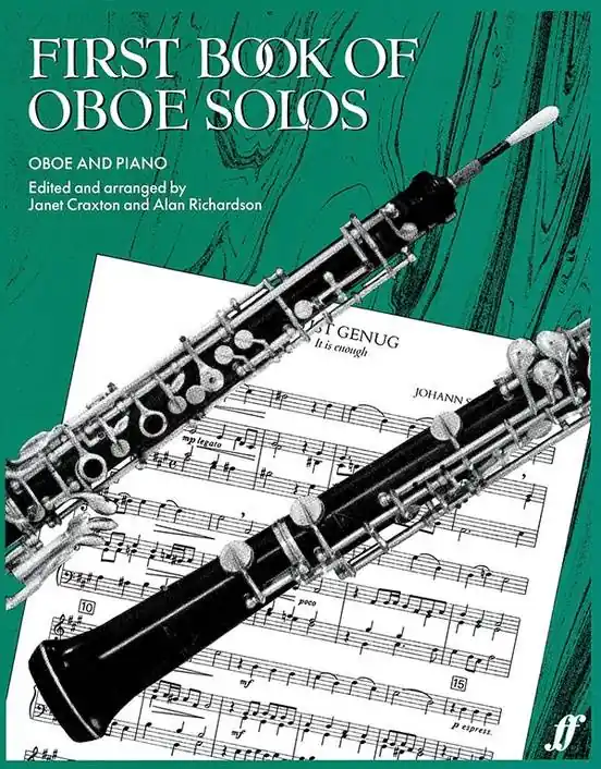Faber Music First Book of Oboe Solos - Craxton/Richardson - Oboe/Piano - Book Satisfait Ou Remboursé