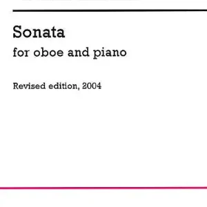 Nouveauté Chester Music Sonata (Revised edition, 2004) - Poulenc/Sachania - Oboe/Piano - Sheet Music