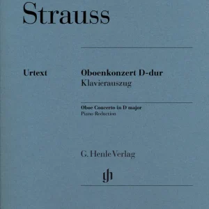 Usine Directe G. Henle Verlag Concerto in D Major - Strauss/Schellenberger - Oboe - Sheet