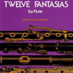 G. Schirmer Inc. Twelve Fantasias for Solo Flute - Telemann/Moyse - Flute - Book Offre Spéciale
